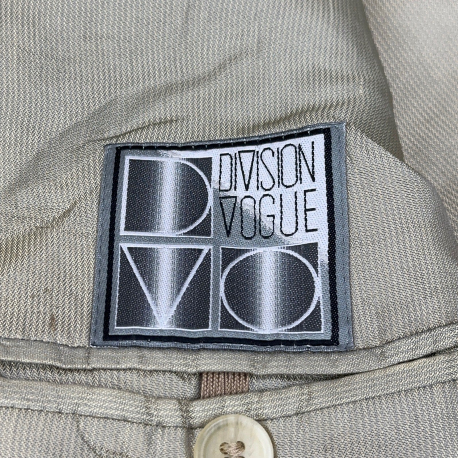 Division Vogue Tan Marzotto Italia Tessuto Blazer Sport Coat Beige Mens by Division Vogue