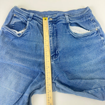 Cherokee Brand Woman Stretch Jeans 16WA Medium Wash Blue Straight Leg Denim by Cherokee Brand