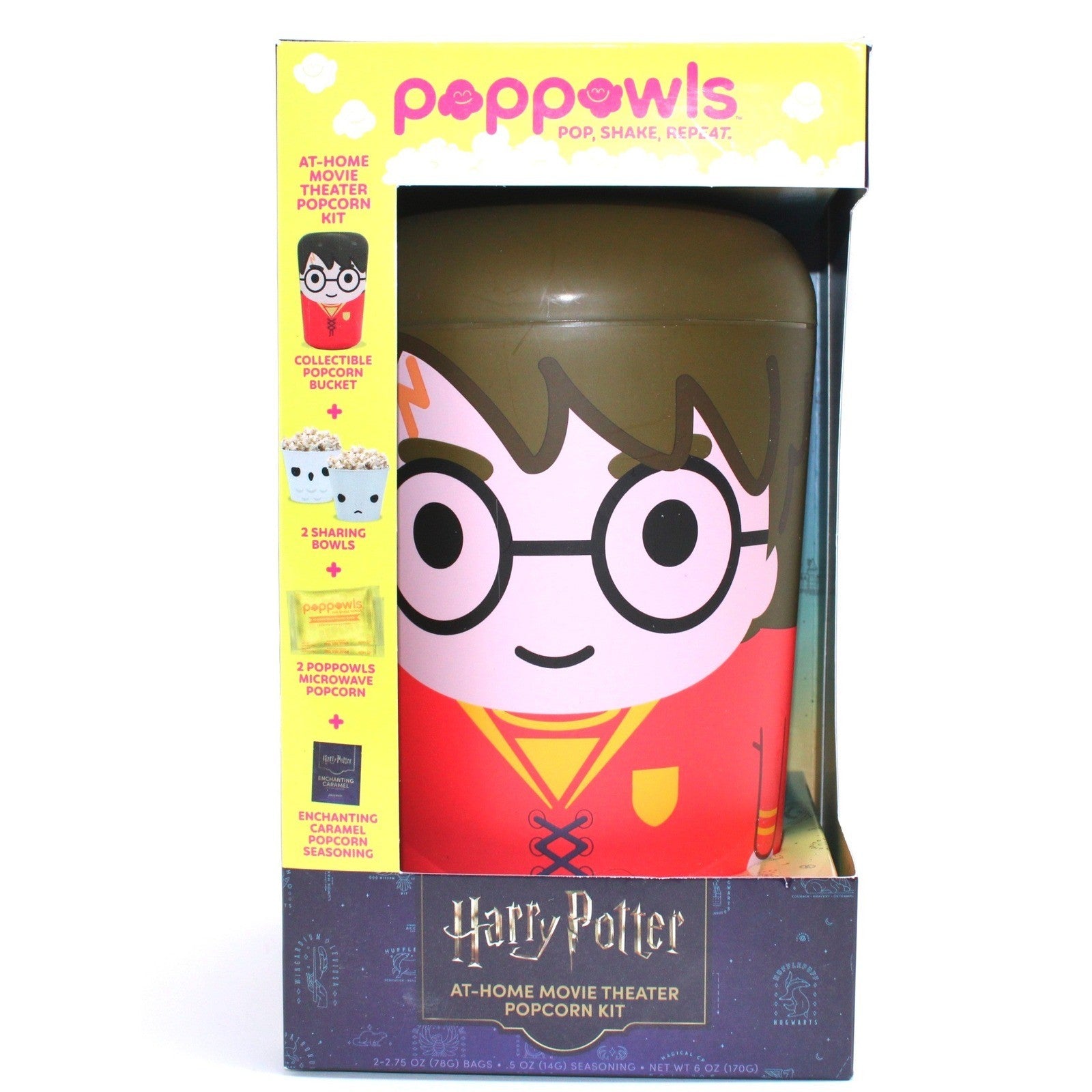Harry Potter Poppwls Movie Night Popcorn Kit Collectible Bucket & Bowls by Harry Potter