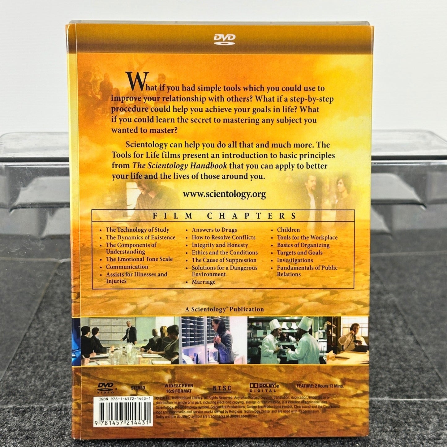The Scientology Handbook Tools for Life DVD L Ron Hubbard Widescreen Slipcover by Buysaavy