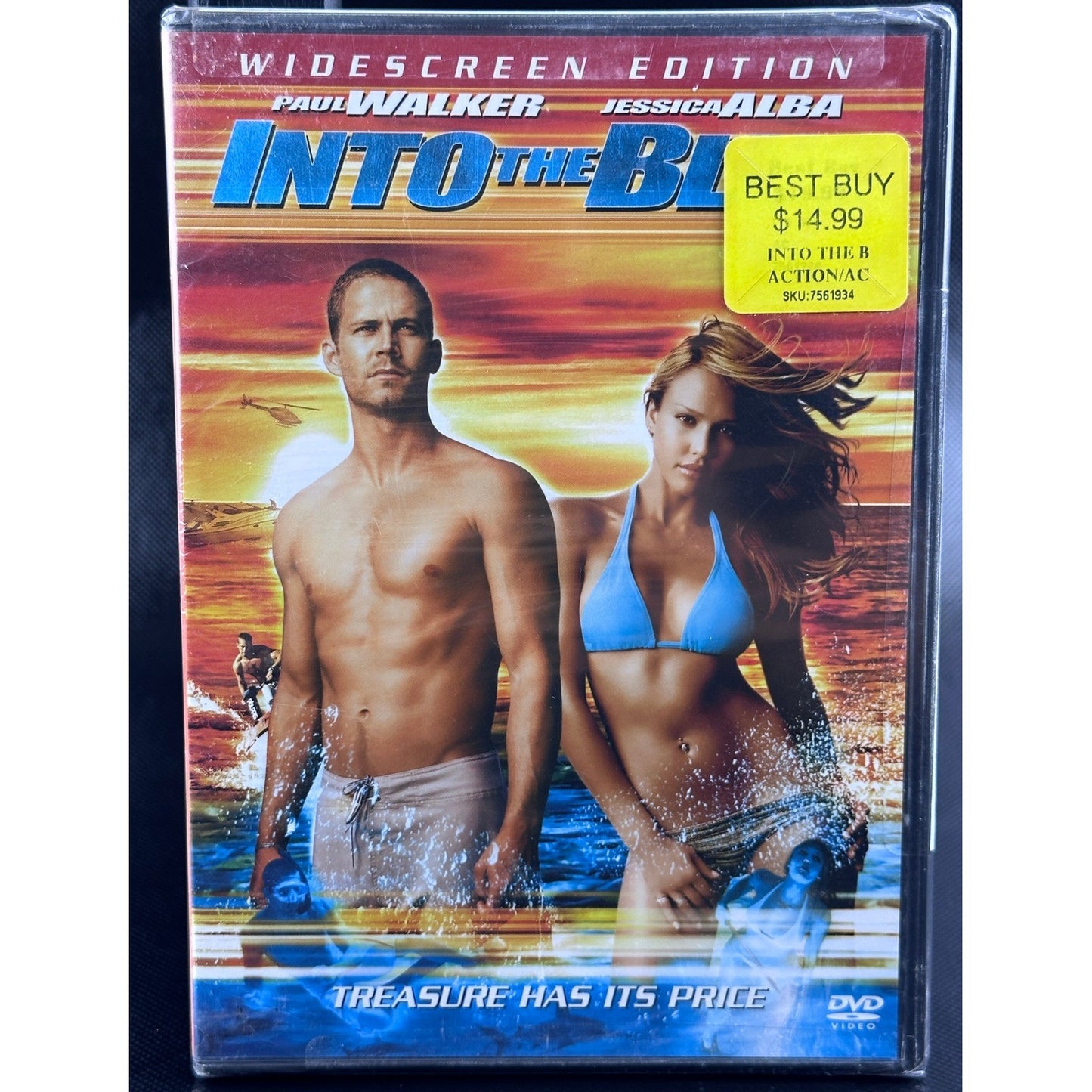Into the Blue DVD Widescreen Action Adventure Paul Walker Jessica Alba 2000s by Buysaavy