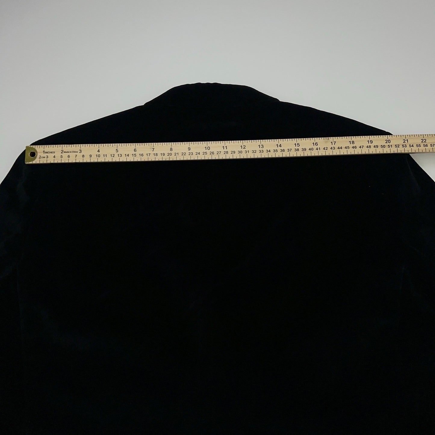 Linea Uomo Mens Black Velvet Blazer 3 Button Sport Coat Jacket 46 REG Cotton by Linea Uomo