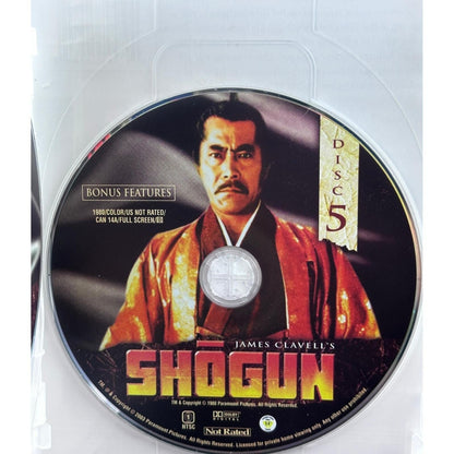James Clavell's Shogun Miniseries 5-Disc Collector's Edition DVD Box Set by Buysaavy