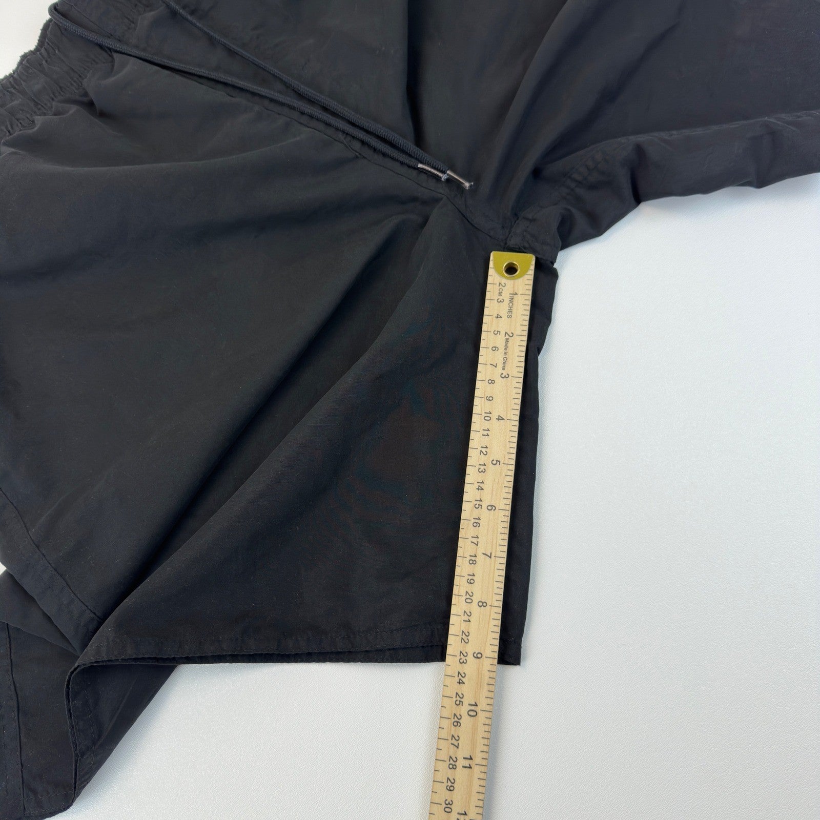 Island Joe Mens XL Swim Trunks Black Cargo Board Shorts Mesh Lined Drawstring by Island Joe