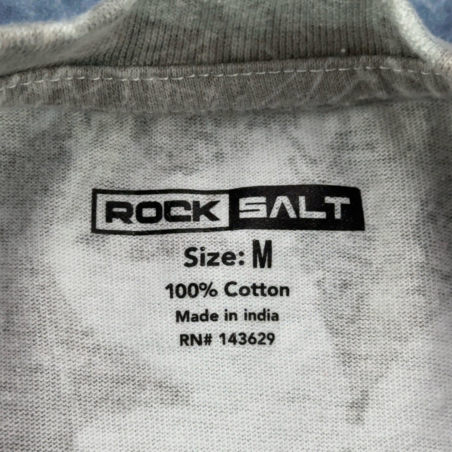 Rock Salt Los Angeles City of Angels Grey Camo Graphic T-Shirt Mens Medium by Rock Salt