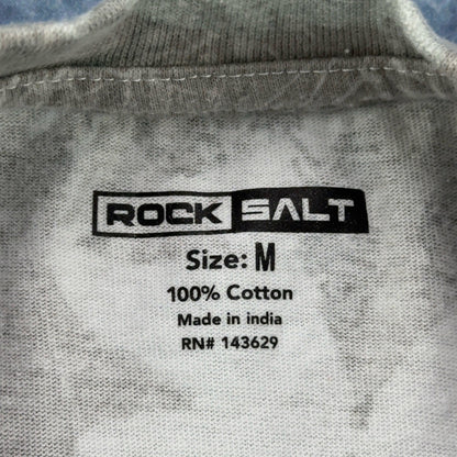 Rock Salt Los Angeles City of Angels Grey Camo Graphic T-Shirt Mens Medium by Rock Salt