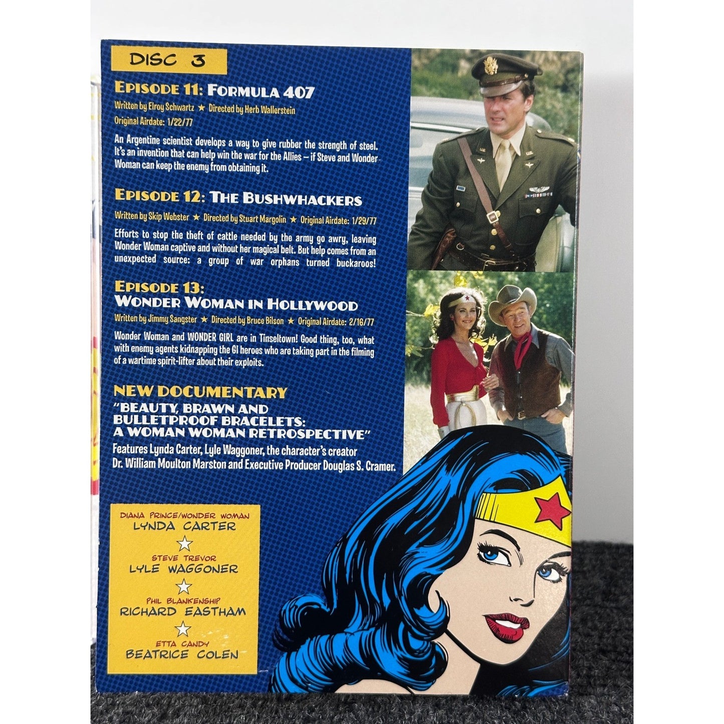 Wonder Woman The Complete First and Second Seasons DVD Lynda Carter DC Series by Buysaavy