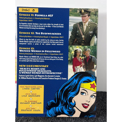 Wonder Woman The Complete First and Second Seasons DVD Lynda Carter DC Series by Buysaavy
