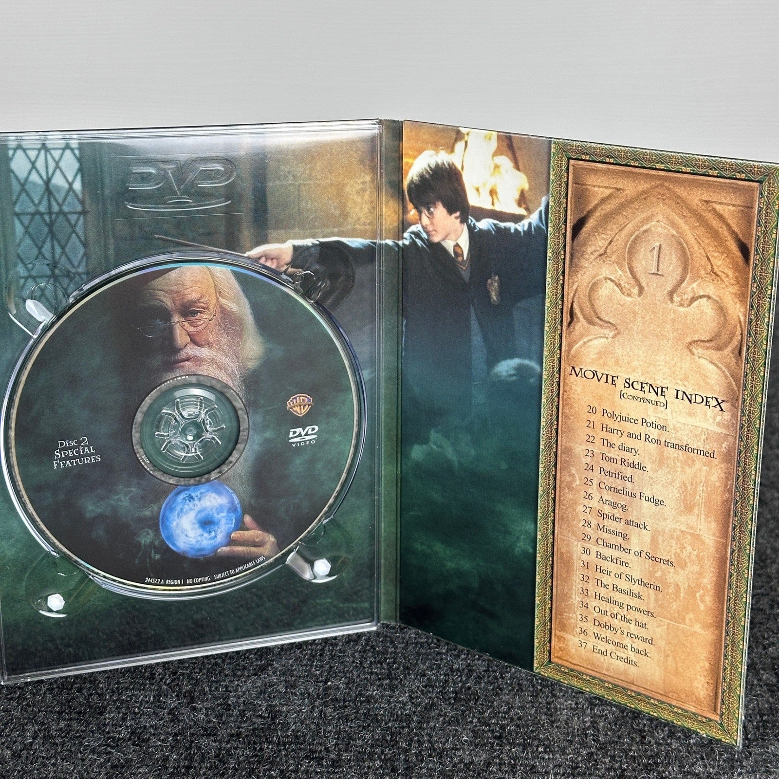 Harry Potter and the Chamber of Secrets DVD 2-Disc Widescreen Edition 2003 PG by Buysaavy