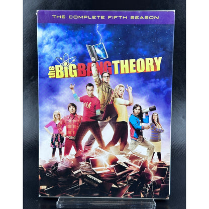 The Big Bang Theory Complete Seasons 1-5 DVD Box Set, Warner Bros Sitcom by Buysaavy