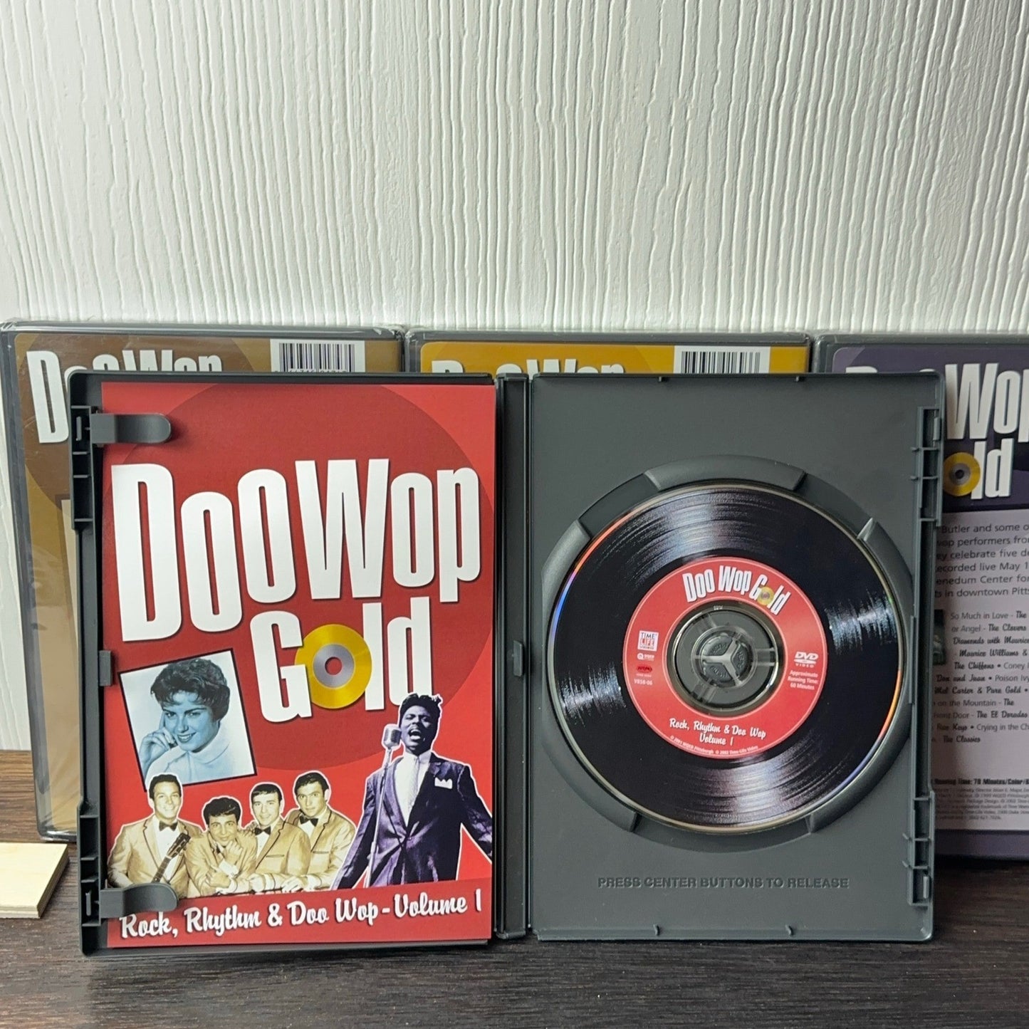 Time Life Doo Wop Gold 5 DVD Set Rock Rhythm 50 51 Volumes 1 2 Live Performances by Buysaavy