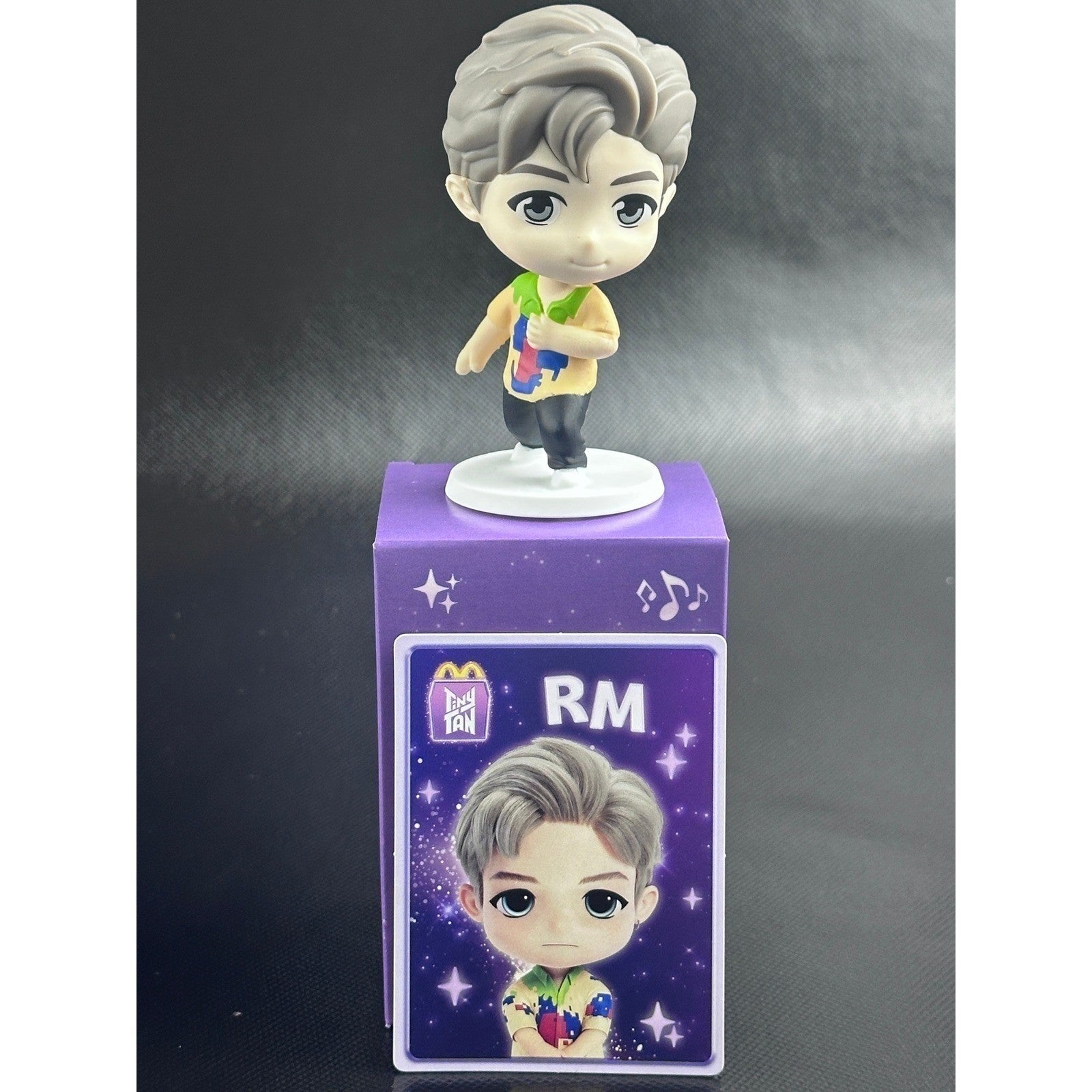 BTS TinyTAN McDonalds Happy Meal Figure Full Set of 7 with Boxes and Cards 2024 by McDonald's