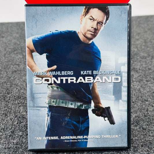 Contraband DVD 2012 Mark Wahlberg Kate Beckinsale Action Thriller Movie R Rated by Buysaavy