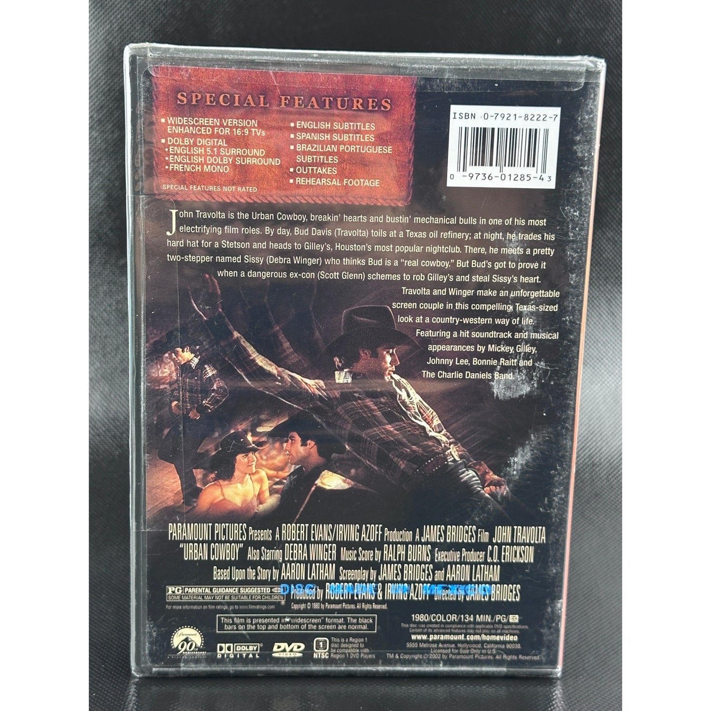 Urban Cowboy DVD John Travolta Widescreen Remastered Edition 5.1 Surround by Buysaavy