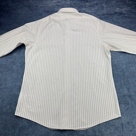 Brooks Brothers Regent Fit Striped Supima Cotton Non-Iron Dress Shirt 16.5 33 by Brooks Brothers