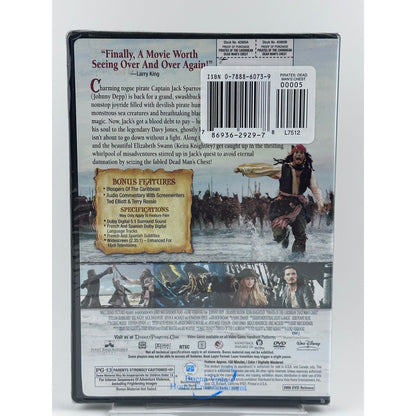 Pirates of the Caribbean: Dead Man's Chest DVD - Standard Edition, Sealed by Buysaavy