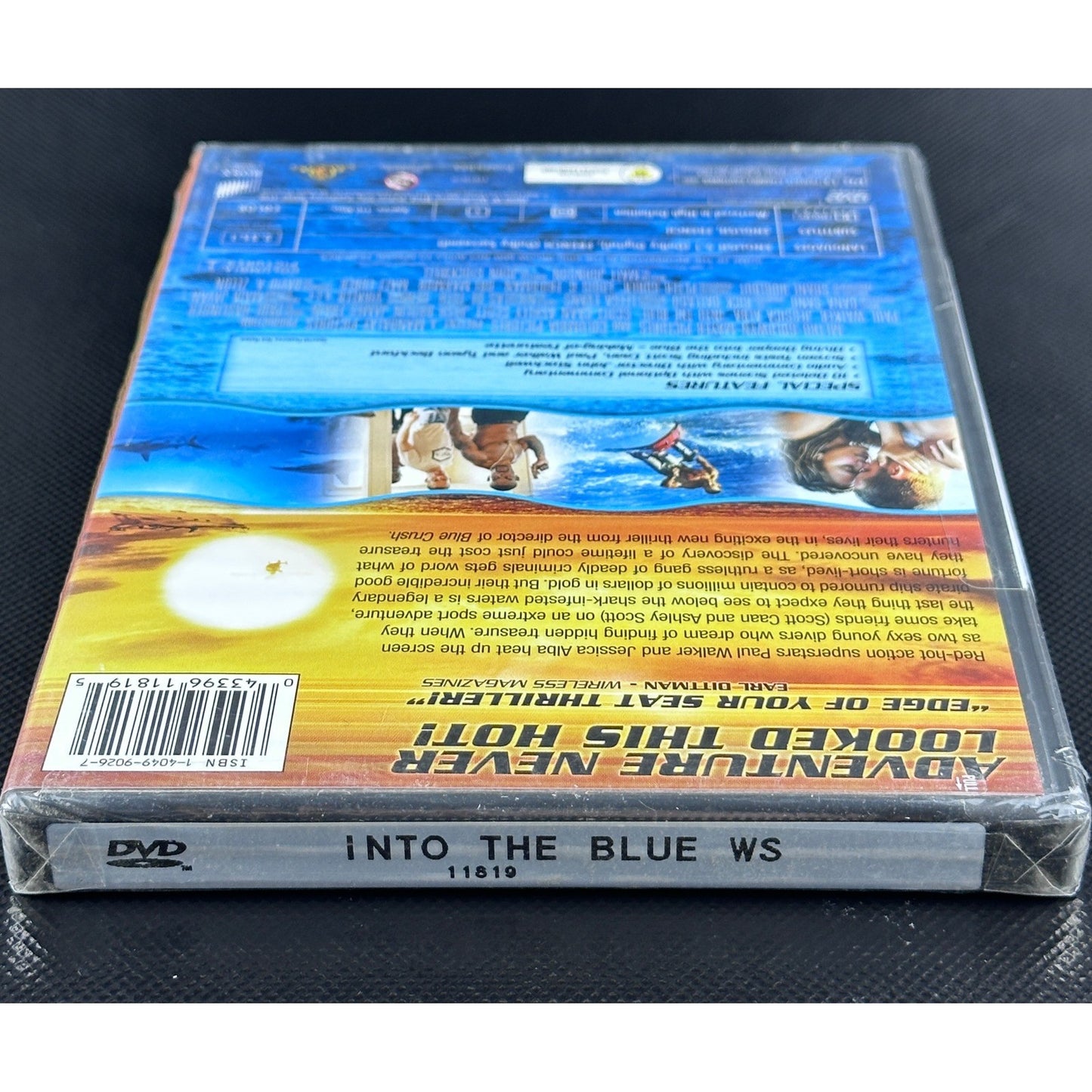 Into the Blue DVD Widescreen Action Adventure Paul Walker Jessica Alba 2000s by Buysaavy