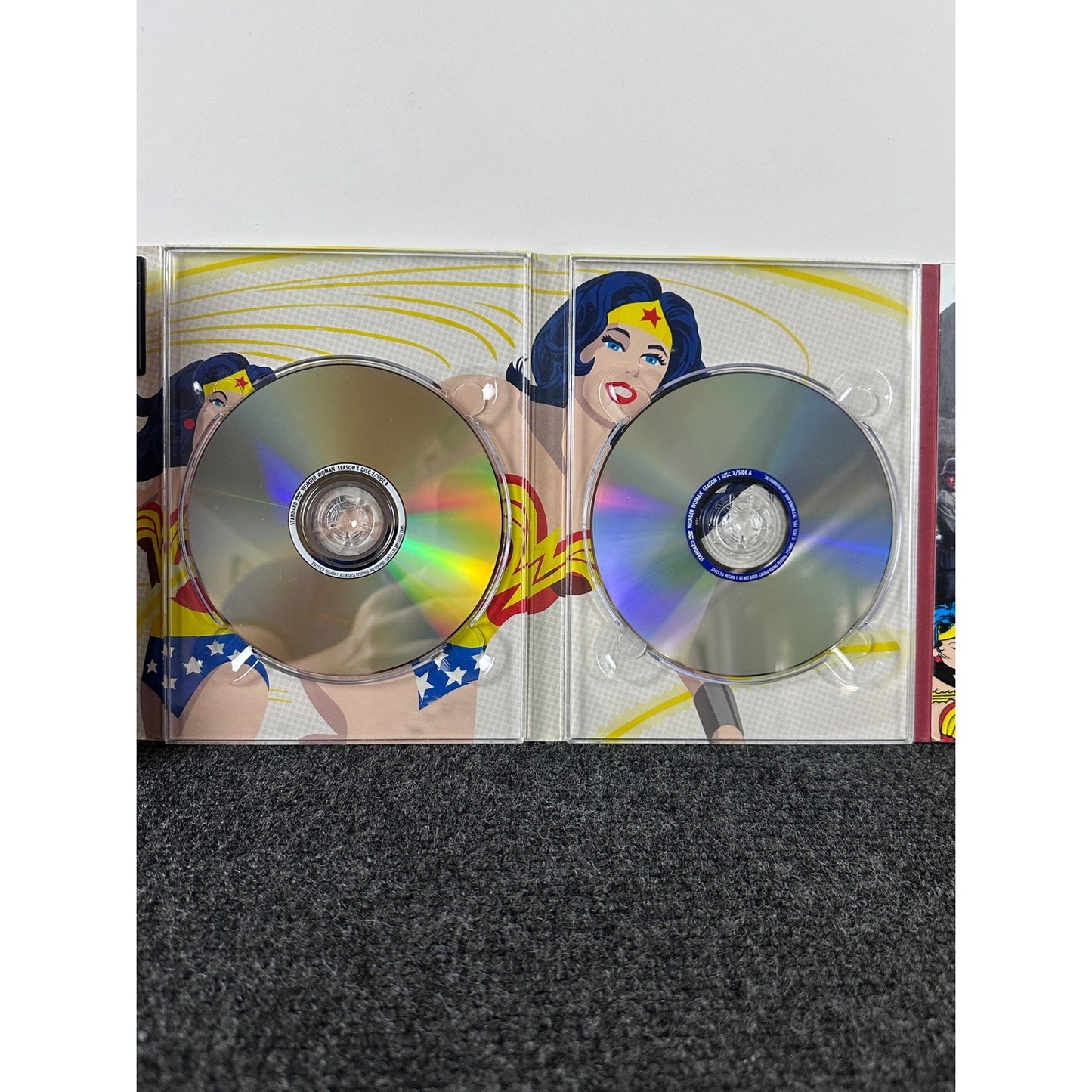 Wonder Woman The Complete First and Second Seasons DVD Lynda Carter DC Series by Buysaavy