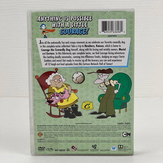 Courage the Cowardly Dog The Complete Series DVD Cartoon Network Hall of Fame by Buysaavy
