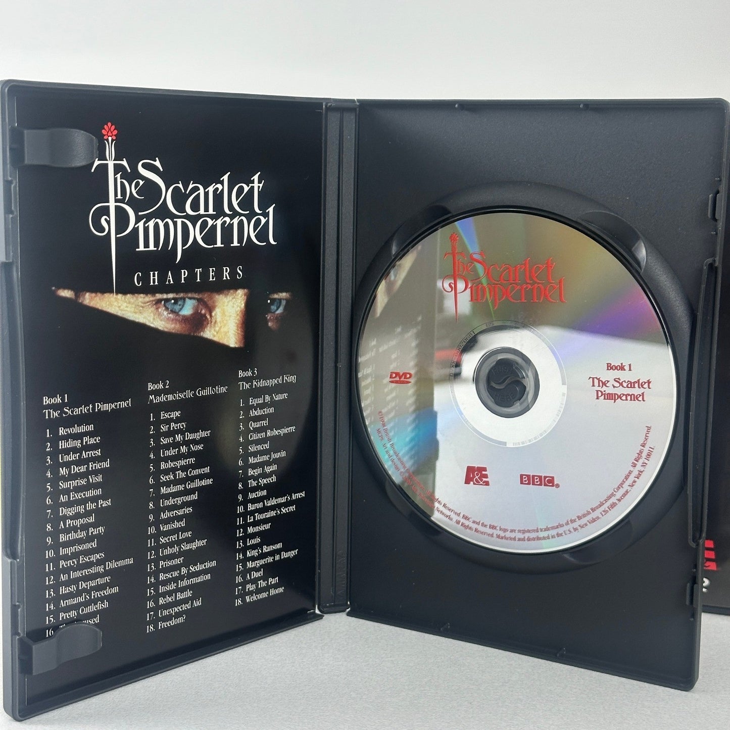 The Scarlet Pimpernel A&E BBC DVD Box Set Richard E Grant 3-Disc Collection by Buysaavy