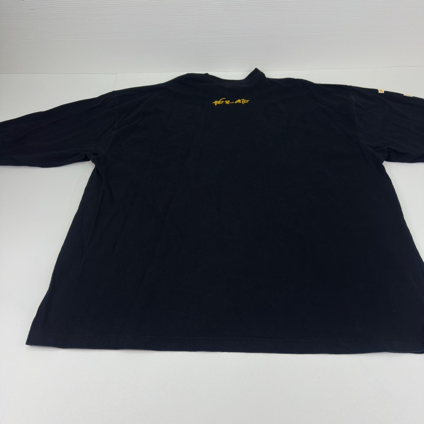 Luxe-T Luxury Sport Mens 3X Black Long Sleeve Sun Graphic We R One T-Shirt by Luxe-T