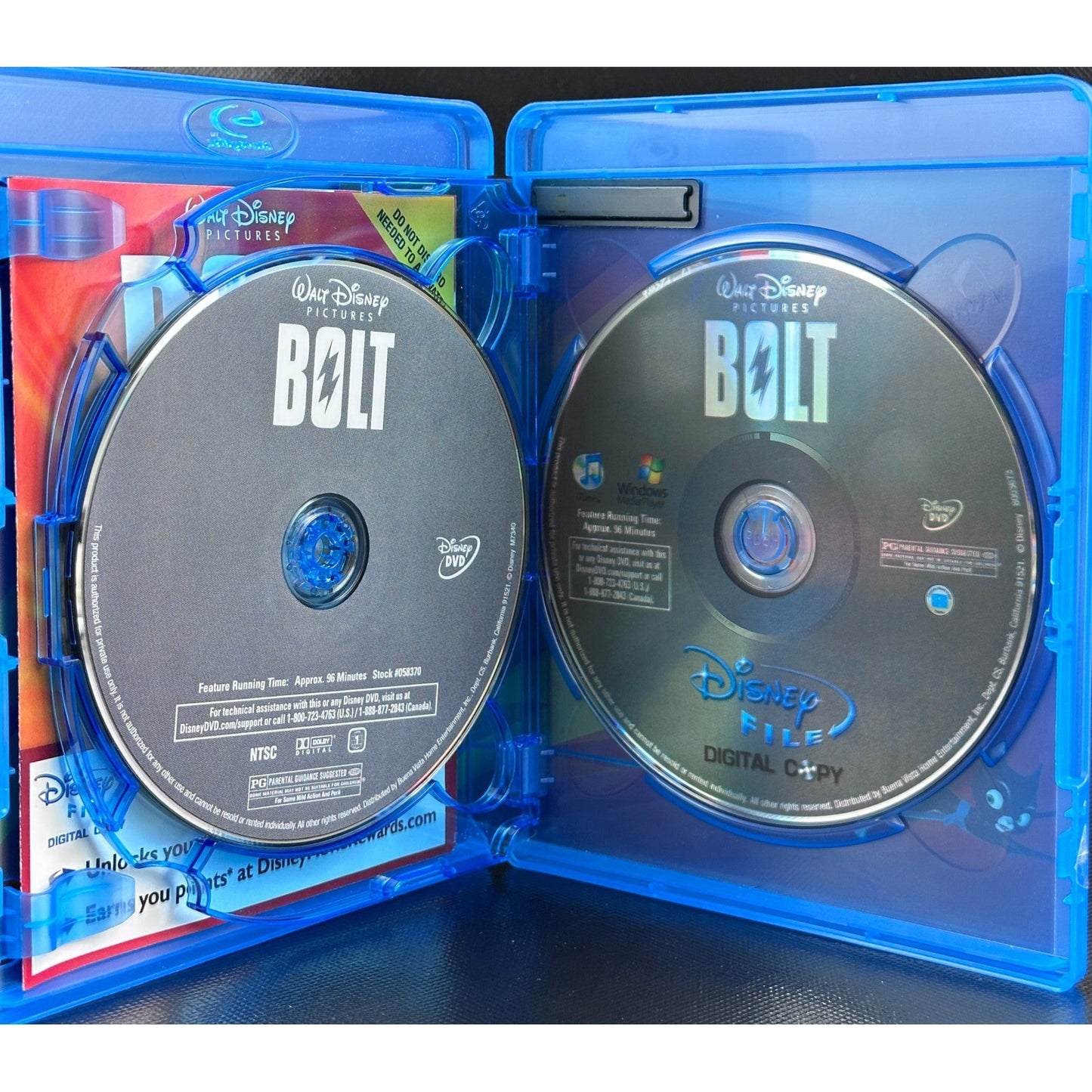 Bolt Blu-ray + DVD + Digital Copy - Walt Disney Pictures Family Adventure by Buysaavy