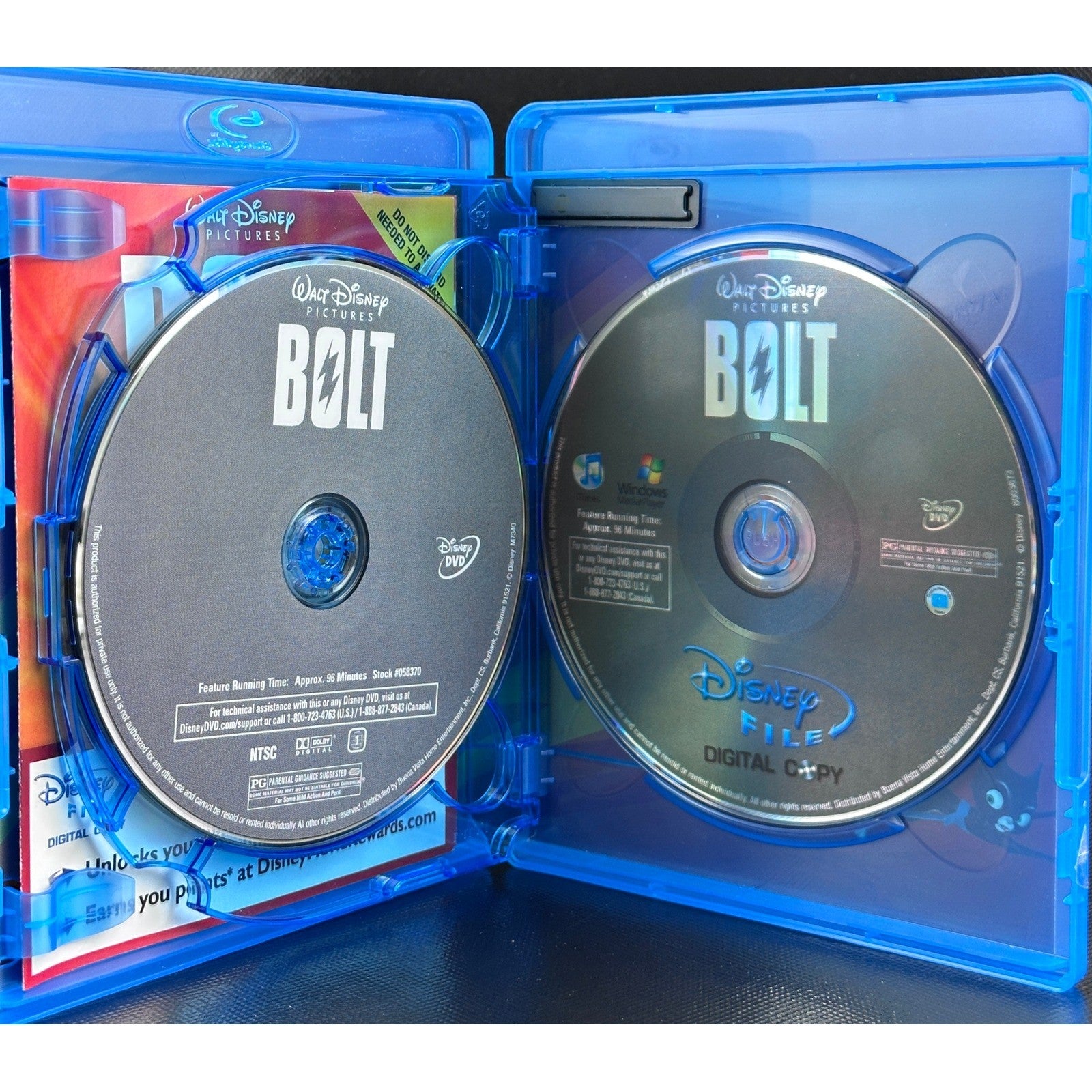 Bolt Blu-ray + DVD + Digital Copy - Walt Disney Pictures Family Adventure by Buysaavy