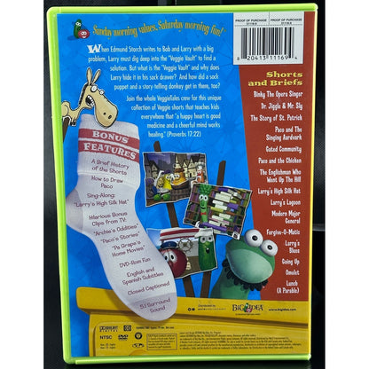 VeggieTales DVD Bundle: 3-Pack Lord of the Beans, Sock Drawer, Wizard Ha's by Buysaavy