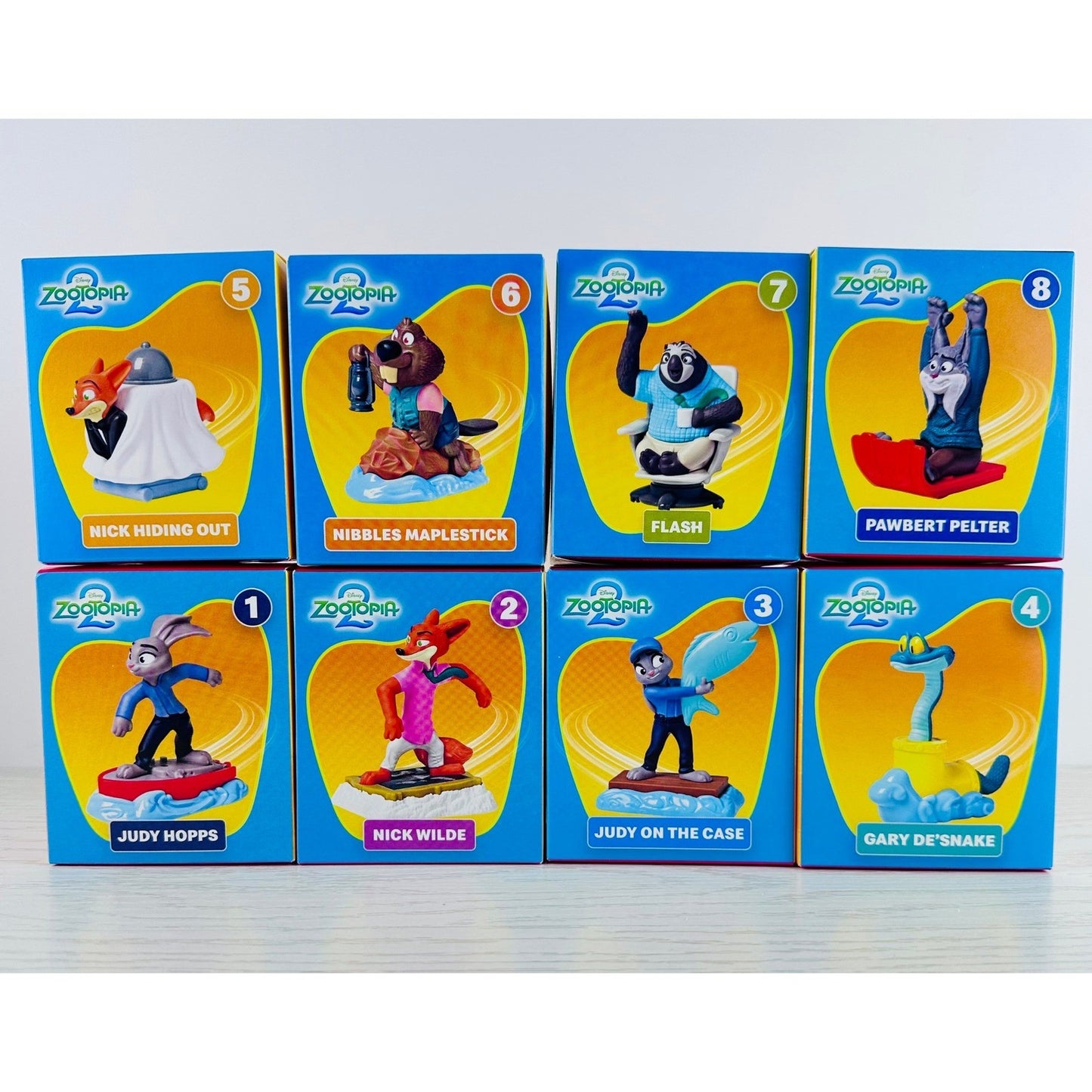 Disney Zootopia Mini Figures 8-Piece Set - New in Box, Collectible Toys by Unbranded
