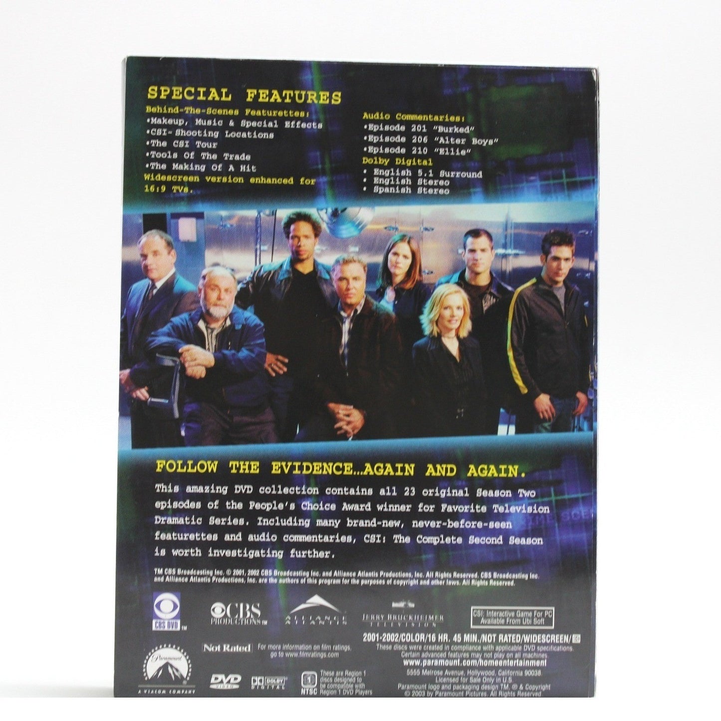 CSI DVD Bundle CSI NY Season 1 CSI Miami Season 1 CSI Las Vegas Season 2 Box Set by Buysaavy