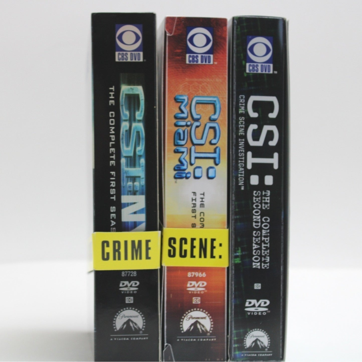 CSI DVD Bundle CSI NY Season 1 CSI Miami Season 1 CSI Las Vegas Season 2 Box Set by Buysaavy