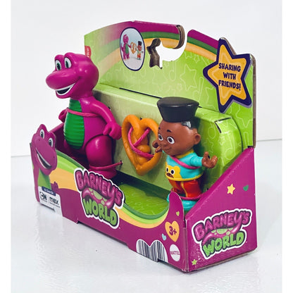Fisher-Price Barney's World Toy Figure Set | Educational Preschool Playset by Fisher-Price