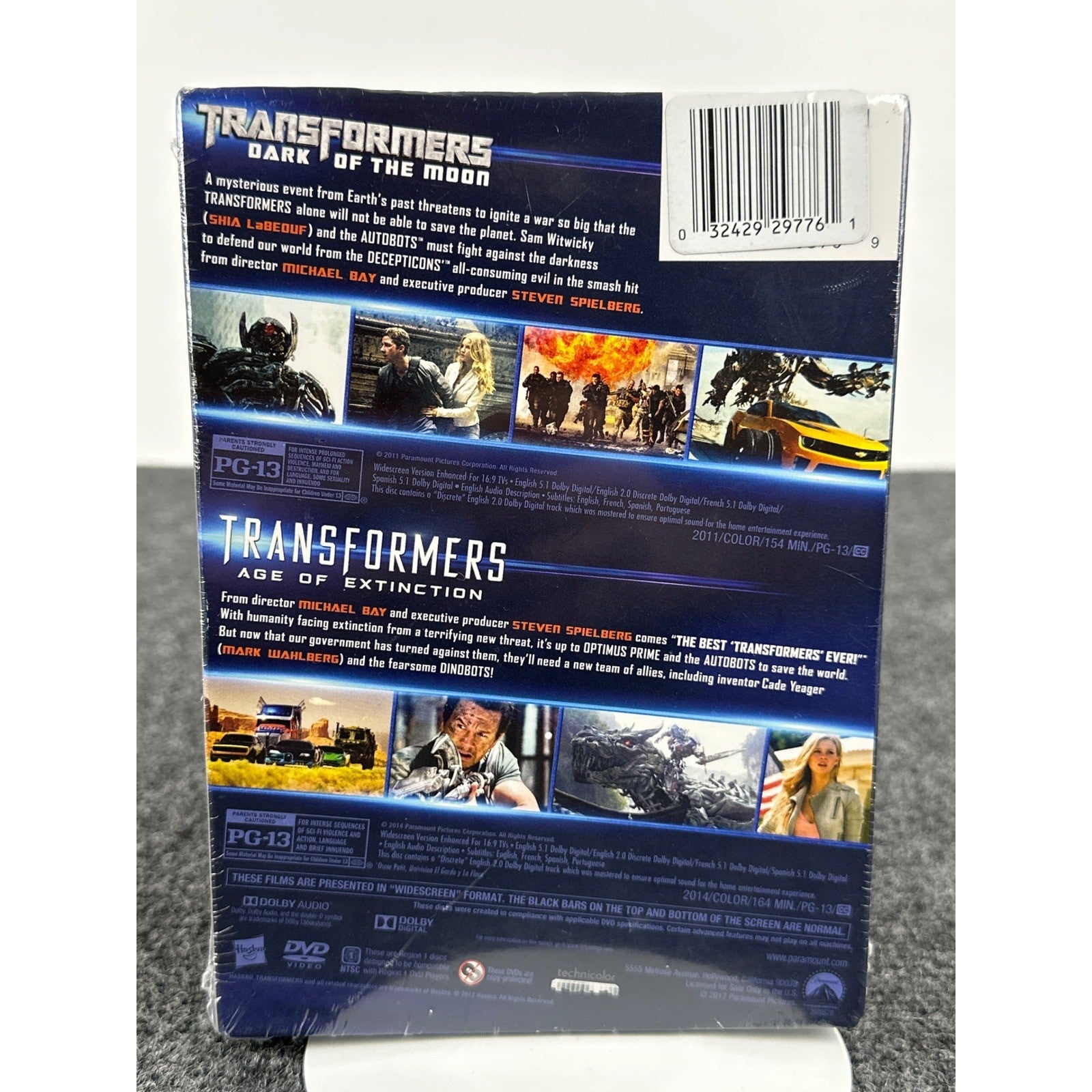 Transformers 2-Movie Collection DVD Dark of the Moon Age of Extinction New by Buysaavy