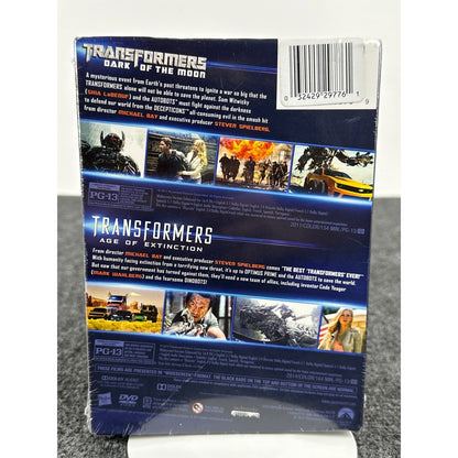 Transformers 2-Movie Collection DVD Dark of the Moon Age of Extinction New by Buysaavy