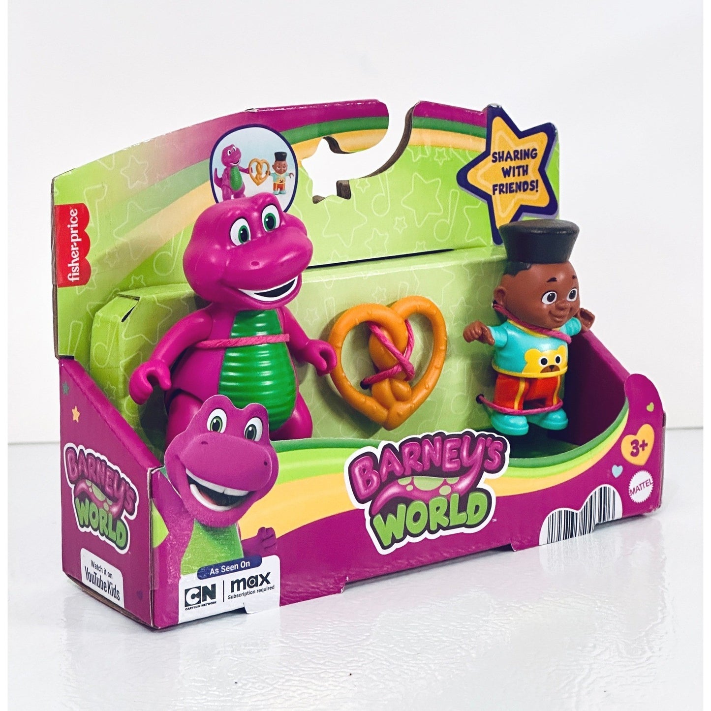 Fisher-Price Barney's World Toy Figure Set | Educational Preschool Playset by Fisher-Price