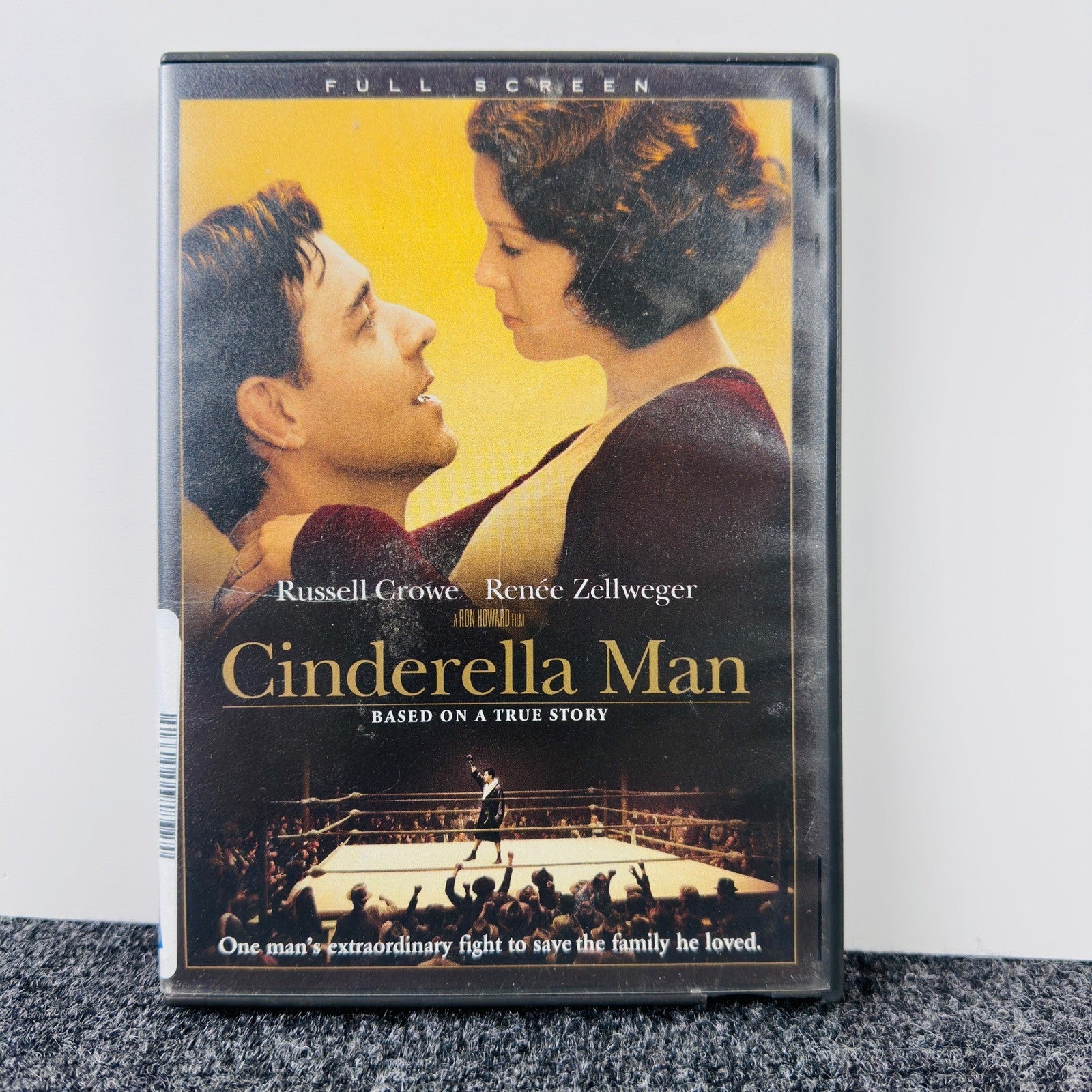 Cinderella Man DVD 2005 Full Screen Russell Crowe Renee Zellweger Ron Howard by Buysaavy