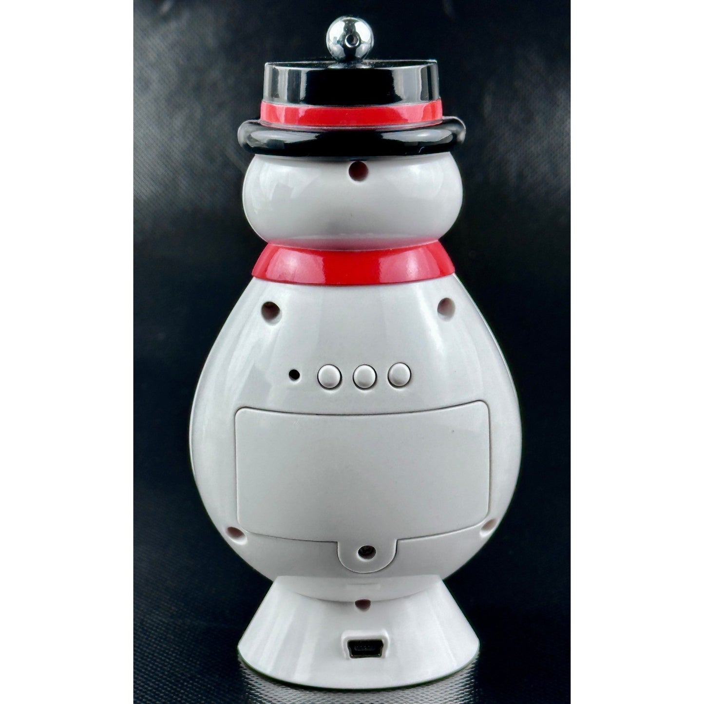 MediaStreet eMotion Snowman Digital Photo Ornament 1.5 LCD DF-EMHO3 White by MediaStreet