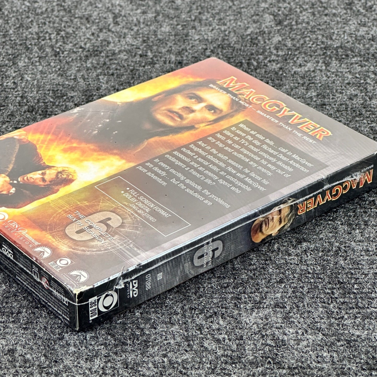 MacGyver The Complete Sixth Season 6 DVD Set Richard Dean Anderson Paramount New by Buysaavy
