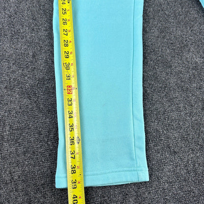 Reason Mens L Teal Cargo Sweatpants Drawstring Pockets Streetwear Casual by Reason