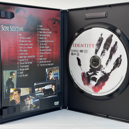 Identity DVD Special Edition 2003 John Cusack Ray Liotta Thriller Movie 00539 by Buysaavy