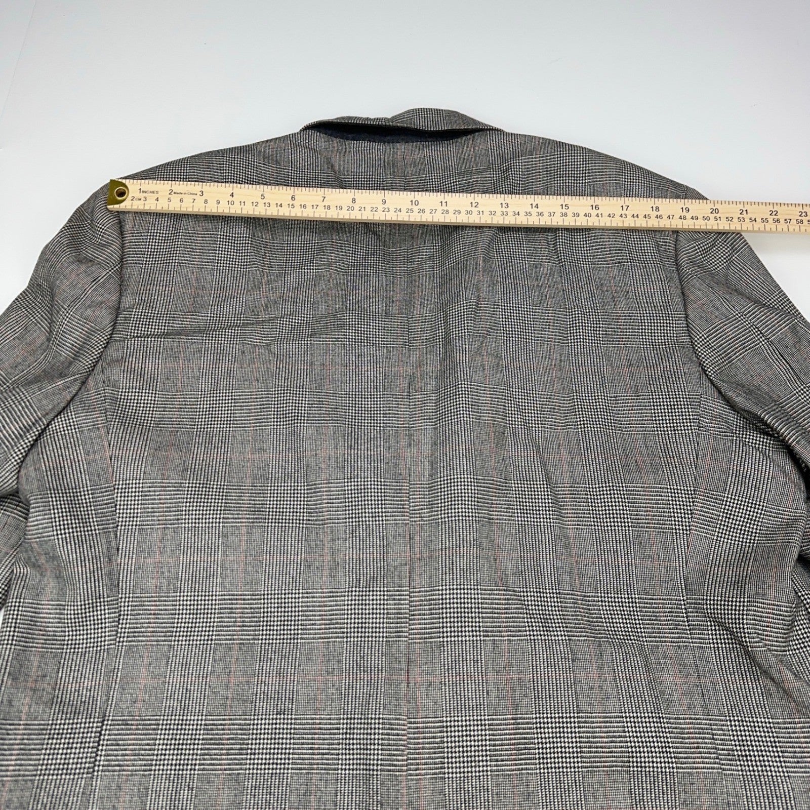 Sterling & Hunt Premier Edition Mens Grey Glen Plaid Worsted Wool Suit by Sterling & Hunt