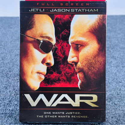 War DVD 2007 Jet Li Jason Statham Full Screen Edition Action Thriller Lionsgate by Buysaavy