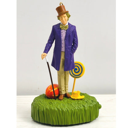 Hallmark 2017 Willy Wonka Ornament Tree Candy Lollipop Cane (NO BOX) by Hallmark