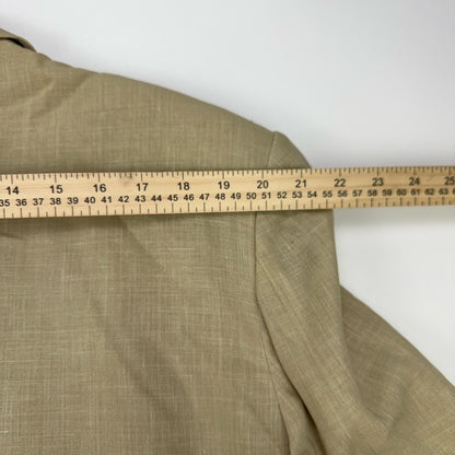 Division Vogue Tan Marzotto Italia Tessuto Blazer Sport Coat Beige Mens by Division Vogue