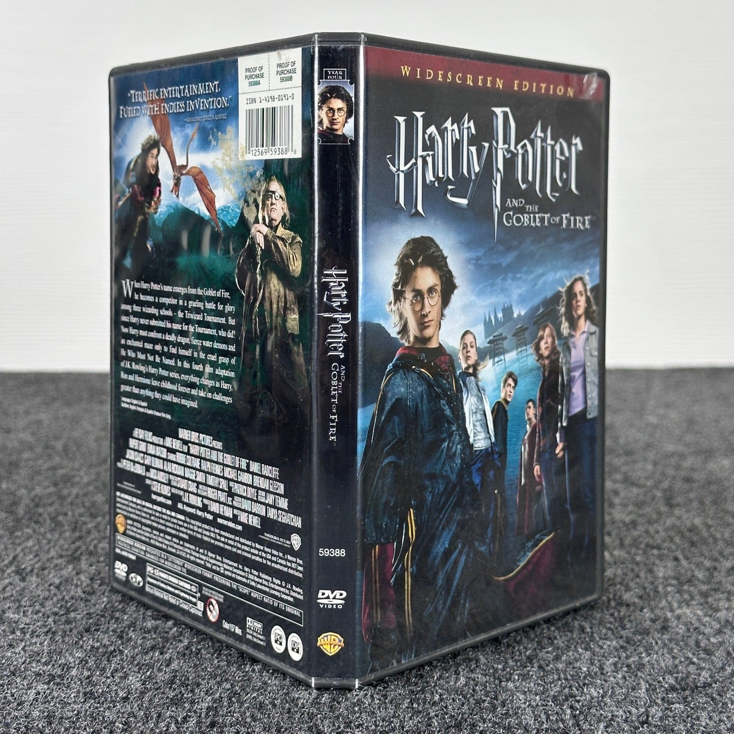 Harry Potter and the Goblet of Fire DVD Widescreen Edition 2005 Movie PG-13 by Buysaavy