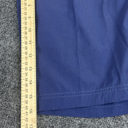Maniere De Voir Mens Swim Trunks Navy Blue White Stripe Mesh Lined Size L by Maniere De Voir