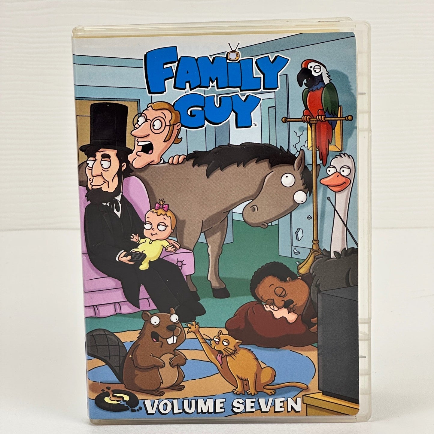 Family Guy Volume Seven 7 DVD 3-Disc Set 20th Century Fox Animated Comedy Series by Buysaavy