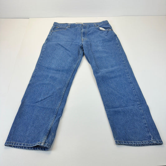 Cool Blues Mens Straight Leg Denim Jeans Medium Wash Blue 37x29 Workwear Casual by Cool Blues