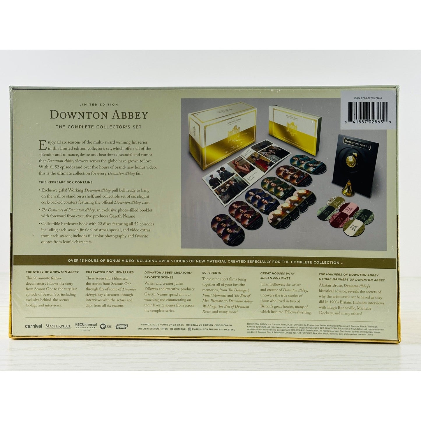 Downton Abbey Complete Collector's Set DVD Box Set Limited Edition Sealed by Buysaavy