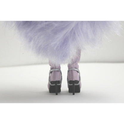 Rainbow High Violet Willow Doll with Crown and Microphone Fashion Toy for Girls by Unbranded